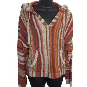 Lucky Brand Multicolor Striped Cardigan